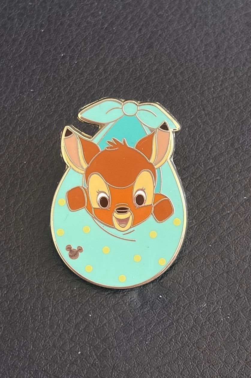 HKDL Baby Blanket Bambi Hidden Mickey Disney Babies Pin