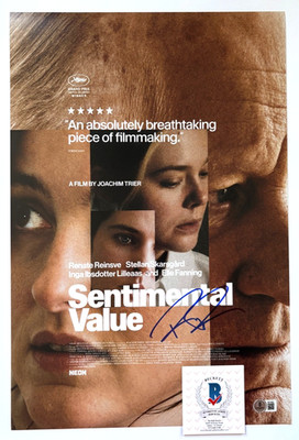 RENATE REINSVE SIGNED SENTIMENTAL VALUE 12X18 MOVIE POSTER PHOTO