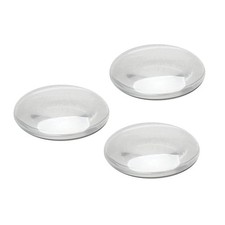 Glass Cabochons Dome Tiles, 20PCS 40mm, Thickness 8.5mm, Clear Round Flat Bac...