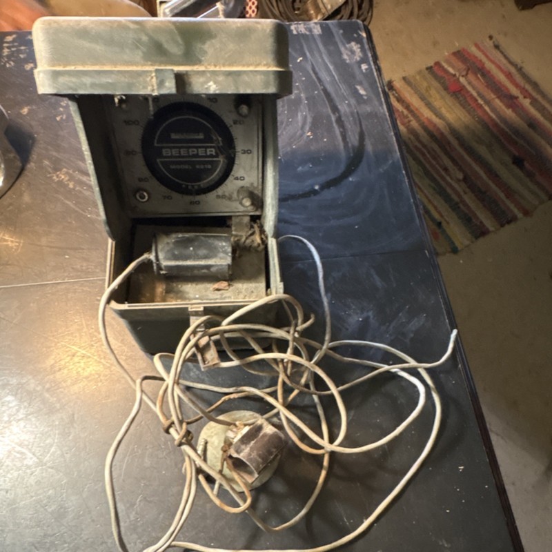 RAY JEFFERSON Model 6010 Beeper Vintage portable Depth Finder (1) Used