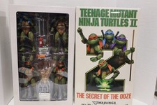 NECA Teenage Mutant Ninja Turtles II Secret of the Ooze - TMNT 4-PACK VHS set