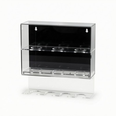 Baseball Display Box mit Acryl Ständer Wandhalterung für Home Office, Sammler