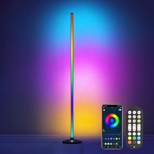 Smart Floor Lamp Rgb Led Corner Floor Lamp Remote App Control Music Sync