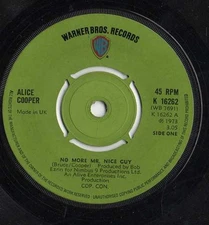Alice Cooper - No More Mr. Nice Guy, 7", (Vinyl)