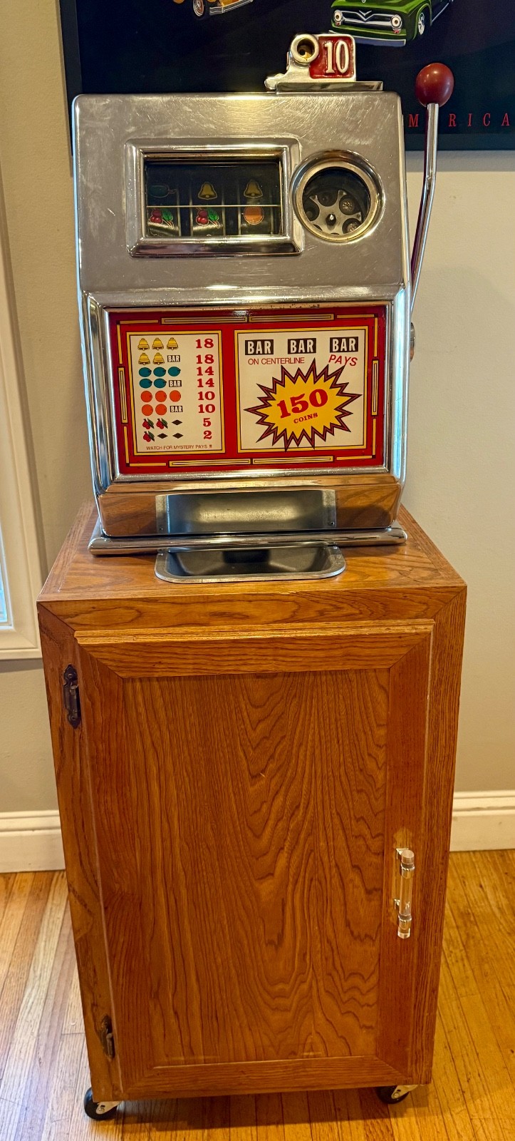 Slot Machine Payout Algorithm 1960’s Pace slot machine and cabinet - it works! | eBay