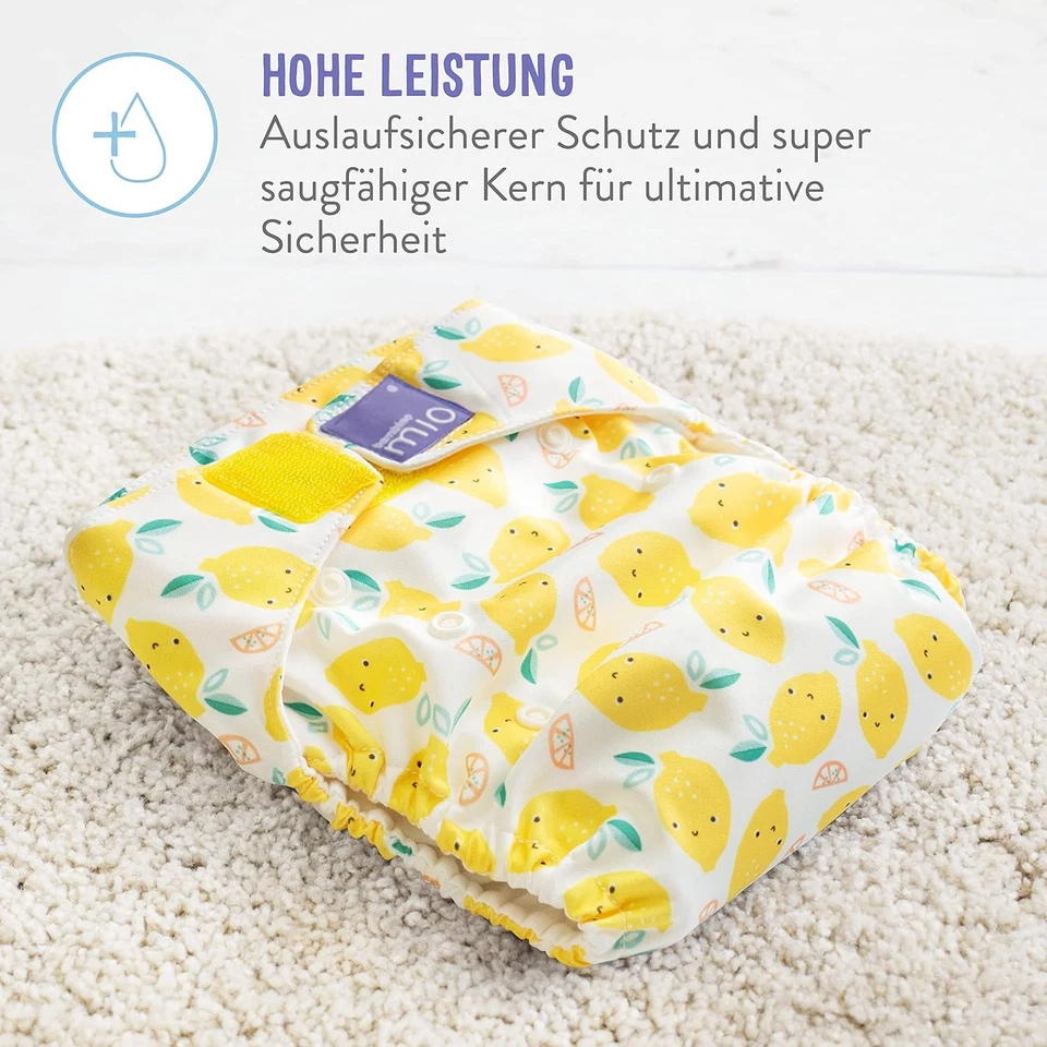 Bambino Mio Stoffwindel, bio chemikalienfreie Windel Miosolo Classic All-in-One - Bild 3 von 4