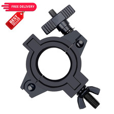 Stage Lighting Truss Clamp, Heavy Duty Mounting Hook for DJ Black-1pack