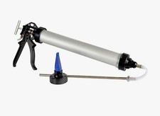 15" Heavy Duty 600ml Aluminium Sausage Silicone Caulking Applicator Gun