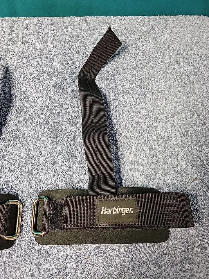 Nuevas correas de elevación profesionales de agarre grande sin deslizamiento para tirar de estante.  Se adapta a la mayoría de las tallas. Foto 3 de 4