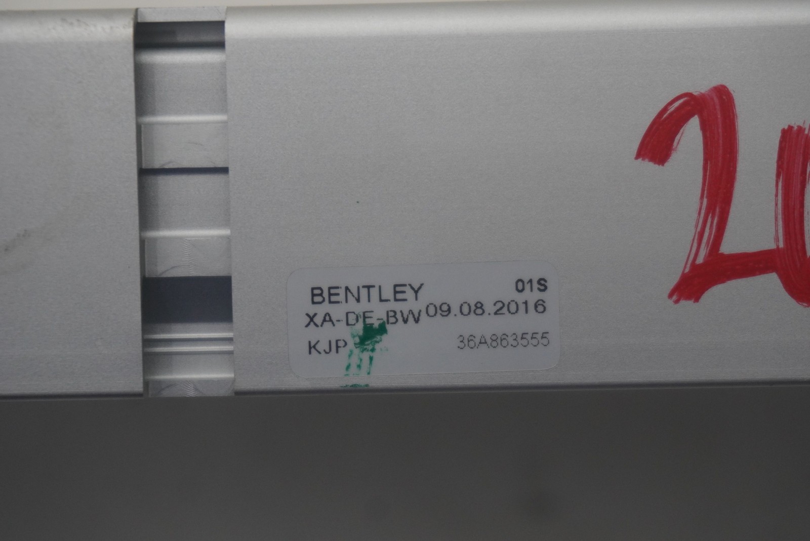 Bentley Bentayga Rear Trunk floors Set P/N 36A863555