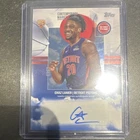 Topps 2025-26 Contemporary Marks Rookie Autograph Chaz Lanier Detroit Pistons