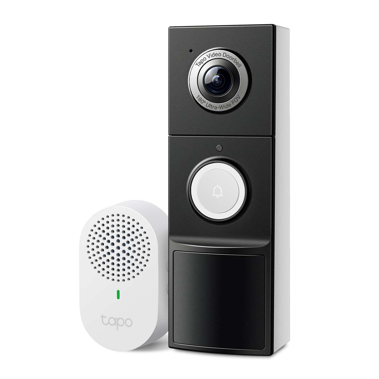 TP-Link Smart 2K Video Doorbell Camera with Chime - Battery or Wired Option