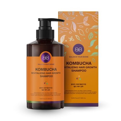 BALANCE YOUR BIOME Kombucha Revitalizing Hair Growth Shampoo,K-Beauty,Scalp p...