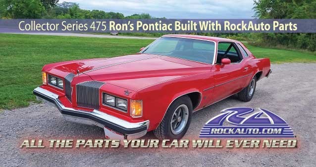 ROCKAUTO COLLECTOR CAR MAGNET #475 1976 PONTIAC GRAND PRIX