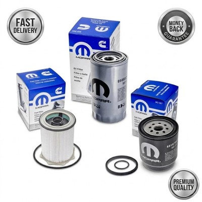 Mopar 2013-2018 RAM 6.7L Cummins Oil & Fuel Filter Kit 2500 3500 4500 5500 OEM