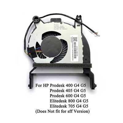 New CPU Fan for HP Elitedesk 800 705 G4 G5 Prodesk 600 400 405 G4 G5 L19561-001