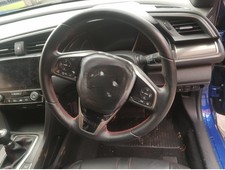 Honda Civic Mk10 16-22 Sport Line Leather Steering Wheel With Red Stitch A74145