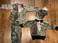 4 Piece Set 0-6 Months NWT Mossy Oak  REALTREE Camo Tops And Pants
