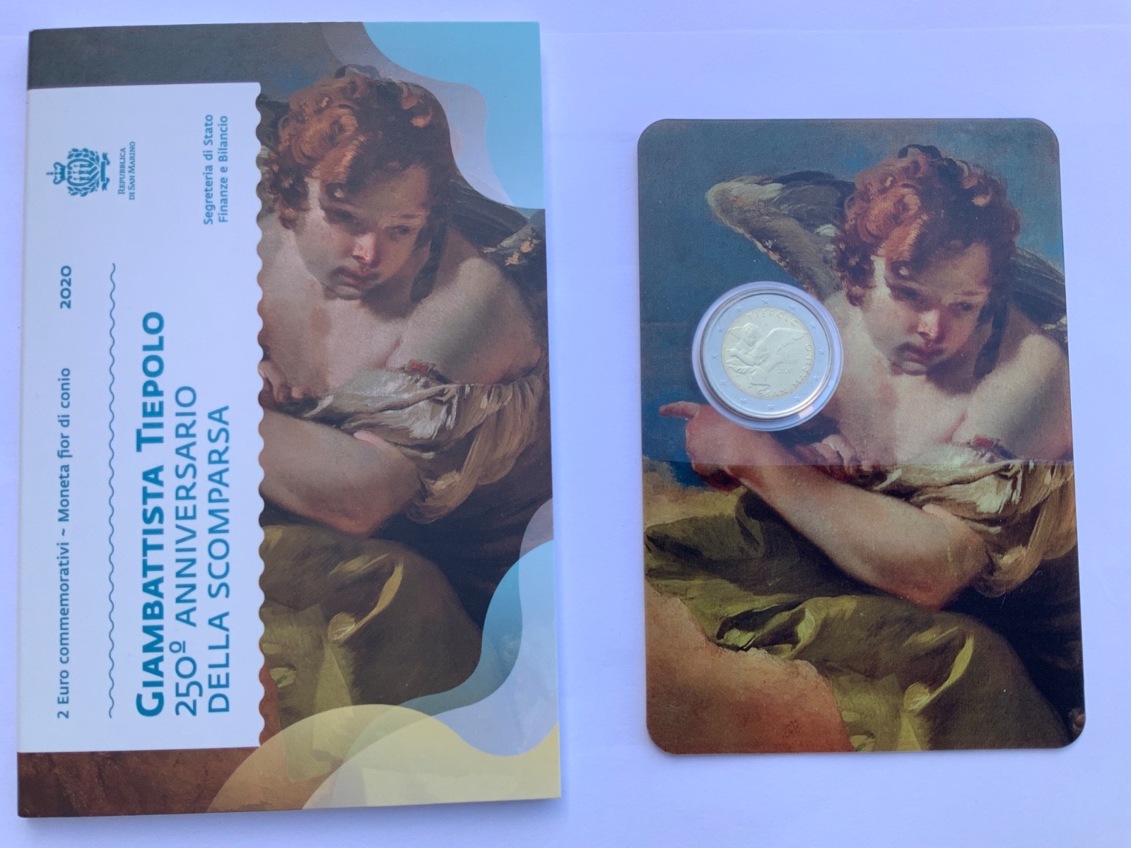 Pièce 2 euro SAN MARIN 2020 / Gambattista TIEPOLO