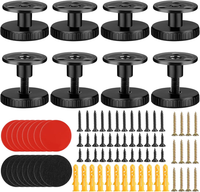 8 StüCk 27-40Mm Verstellbare MöBelfüßE, HöHenverstellbare FüßE FüR MöBel