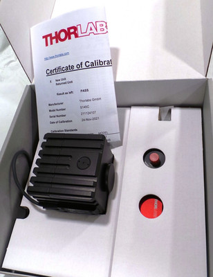 Thorlabs S145C 800-1700nm Integrating Sphere **NEW**