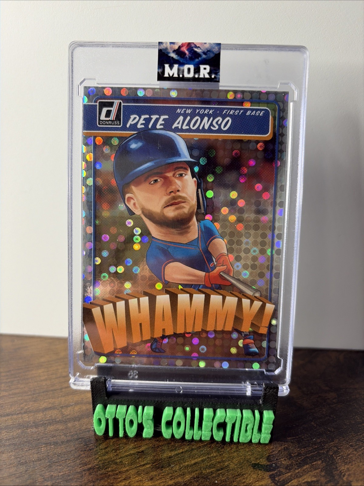 2020 Panini Donruss Pete Alonso Whammy Case Hit New York Mets #PA