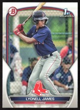 Lyonell James 2023 Bowman: Prospects #BP-118 Boston Red Sox