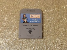 Tomb Raider Laura Croft PSM PlayStation Magazine Sony OEM Memory Card