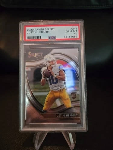2020 Panini Select - Field Level Justin Herbert #344 (RC)