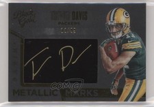2016 Panini Black Gold Metallic Marks 13/99 Trevor Davis #MM38 Auto 1u0