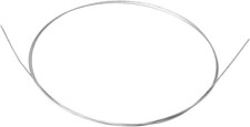 1mm Piano Wire for Music Instrument Repair Silver Plated Steel 18 1 Meter