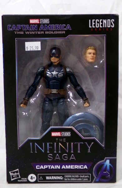 "Marvel Legends Winter Soldier Captain America Infinity Saga 6\" Figur Hasbro Neu"-image