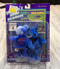 Salvino's Bammers 1999 Beanbag Plush Sammy Sosa 21  Mark Grace Hall of Bammers