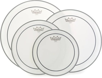 Remo Pinstripe Coated 4-piece Tom Pack - 10/12/14/16 inch