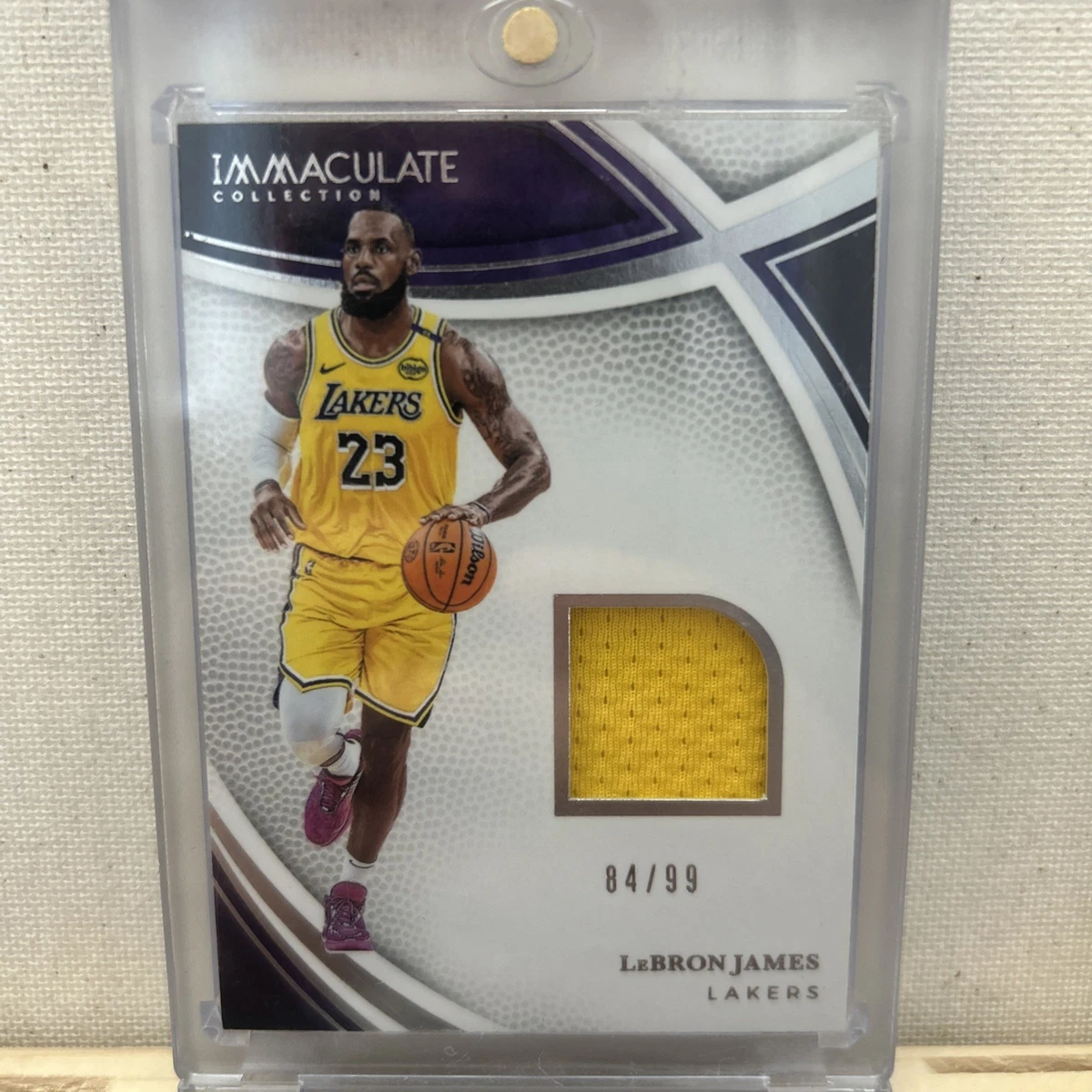 2017-18 Panini Immaculate Collection LeBron James 47/99 CLEVELAND 