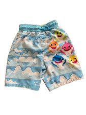 Boys' Baby Shark Swim Trunks Size 7 A2.98 