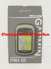 GARMIN ETREX 32X RUGGED HANDHELD GPS COMPASS BAROMETRIC ALTIMETER HIKING IPX7
