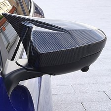 Horn Style For Honda Accord 2018-2026 Carbon Fiber Side Door Mirror Cover Caps