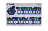 Laser Tools Magnetisches Bit-Set Mit Drehbarer Handgriff 25-Teilig 8648