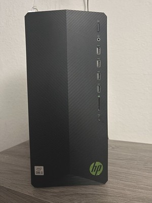 HP Desktop Gaming Computer Intel Core i3 Black USB Audio High Performance