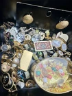 Grandma’s Vintage Junk Drawer Lot Gucci Watch & Women’s Costume Estate Jewelry
