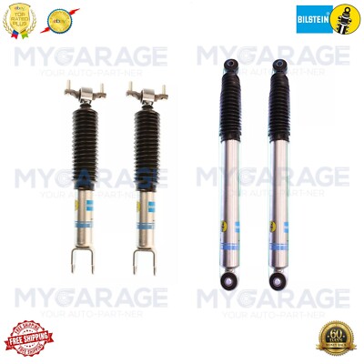Bilstein B8 5100 Front & Rear Shocks Fits 11 - 21 Chevy Silverado / GMC Sierra
