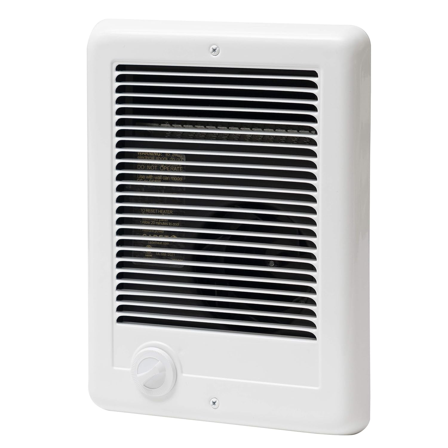 Com-Pak Electric Wall Heater Complete Unit with Thermostat (Model: CSC151TW, Par