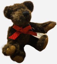 Boyds Bears DERRY O. BEARY 57252-05 6.5 Dark Brown Plush Bear