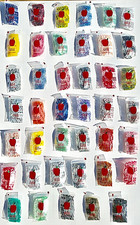 5858 MINI BORSE DESIGN ZIP 5/8” X 5/8” 1000 PEZZI 10 DESIGN MISTO, LEGGI DETTAGLI