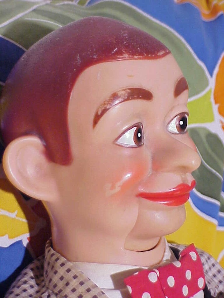 1960s KNUCKLEHEAD SMIFF Ventriloquist Dummy Doll by Juro Novelty