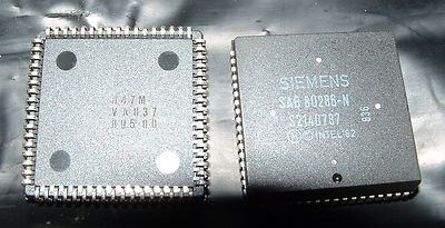 Siemens SAB80286-N CPU Chip SPS 80286 PLCC 