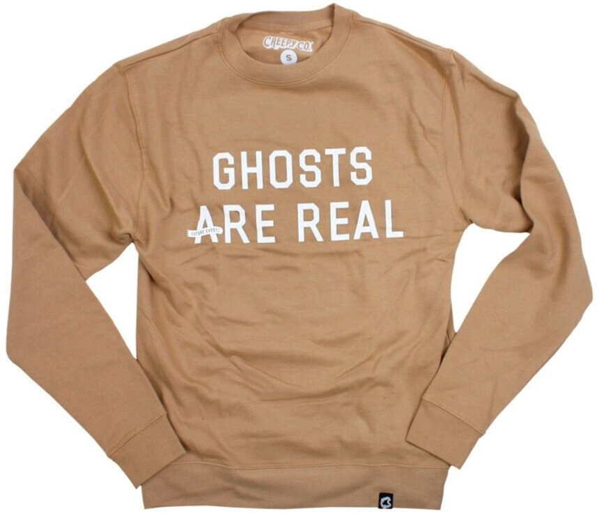 NEW Creepy Co. Future Ghost GHOSTS ARE REAL Crewneck SWEATSHIRT XS Extra Small