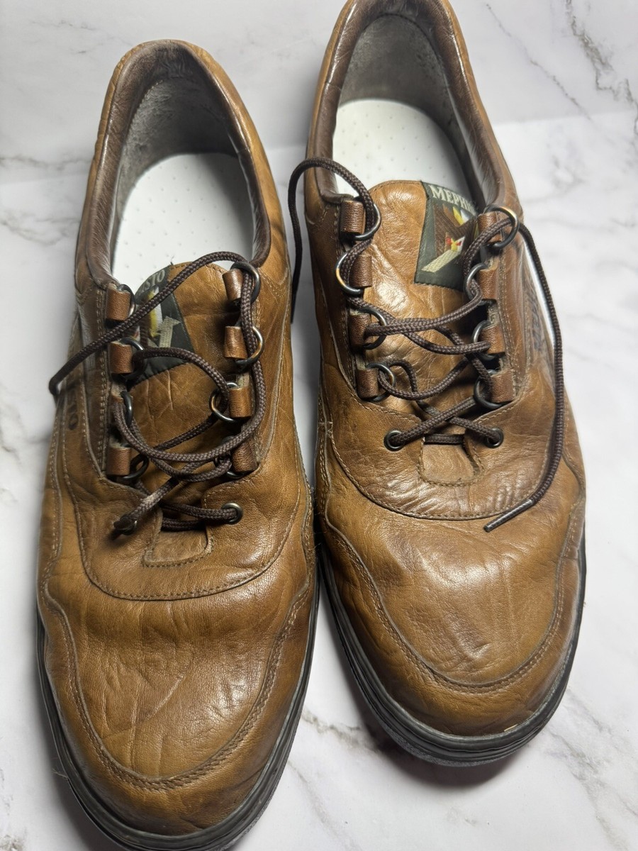 Mephisto Match Run Off Mens US Size 11.5 Brown Walking Comfort Air Jet Shoes MEPHISTO MATCH RUNOFF AIRJET BROWN LEATHER MEN main image 3