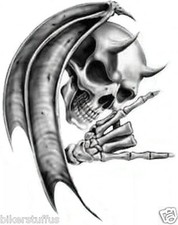 Skull Devil Bumper Sticker Helmet Sticker Toolbox Sticker Laptop Sticker Skull Devil Bumper Sticker Helmet Sticker Toolbox Sticker Laptop Sticker
